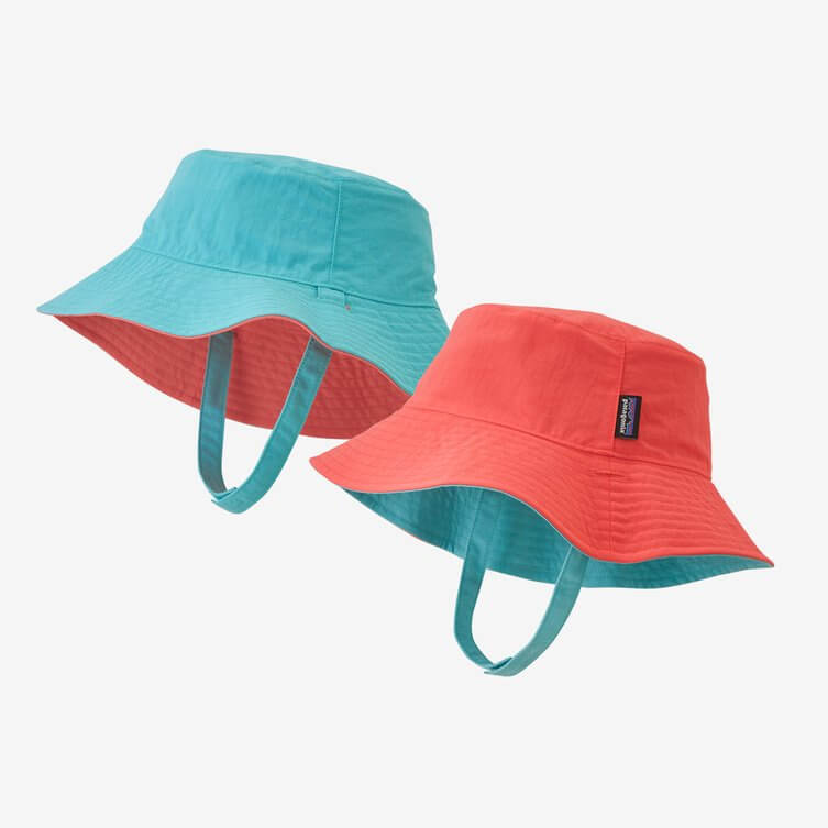 Patagonia Baby Sun Bucket Hat Coral