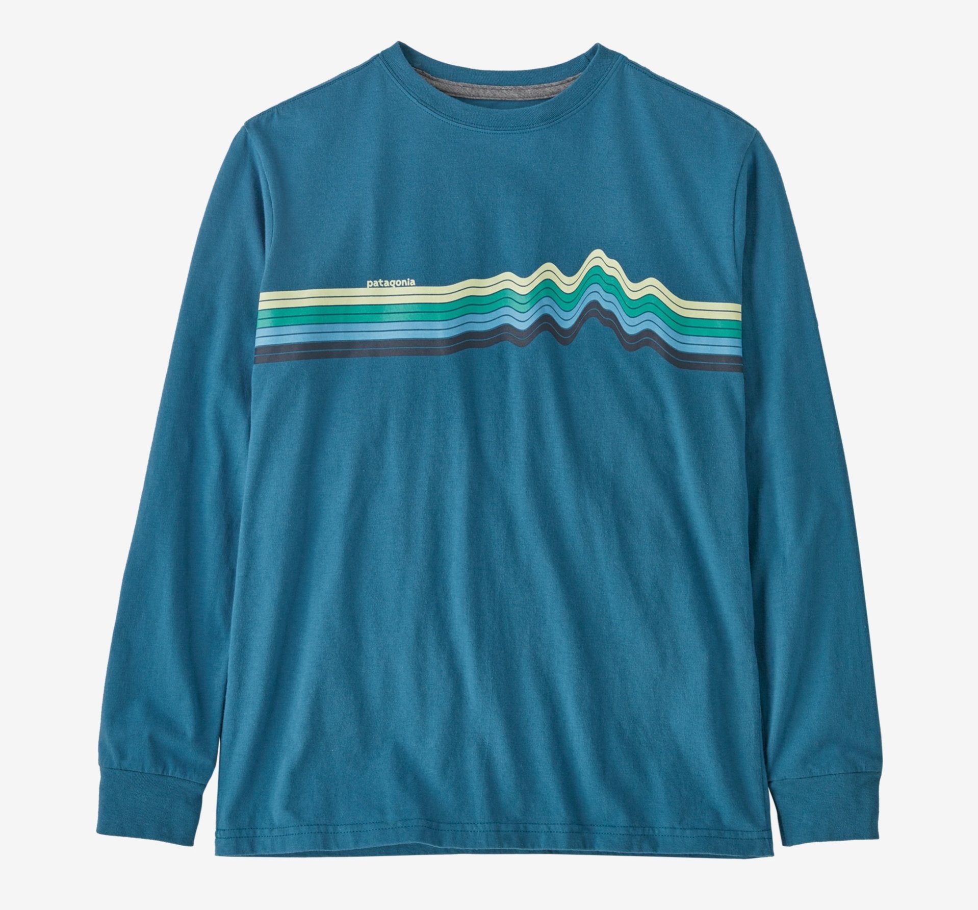 Patagonia Kids Long Sleeved Regenerative Organic Certified Cotton Gr