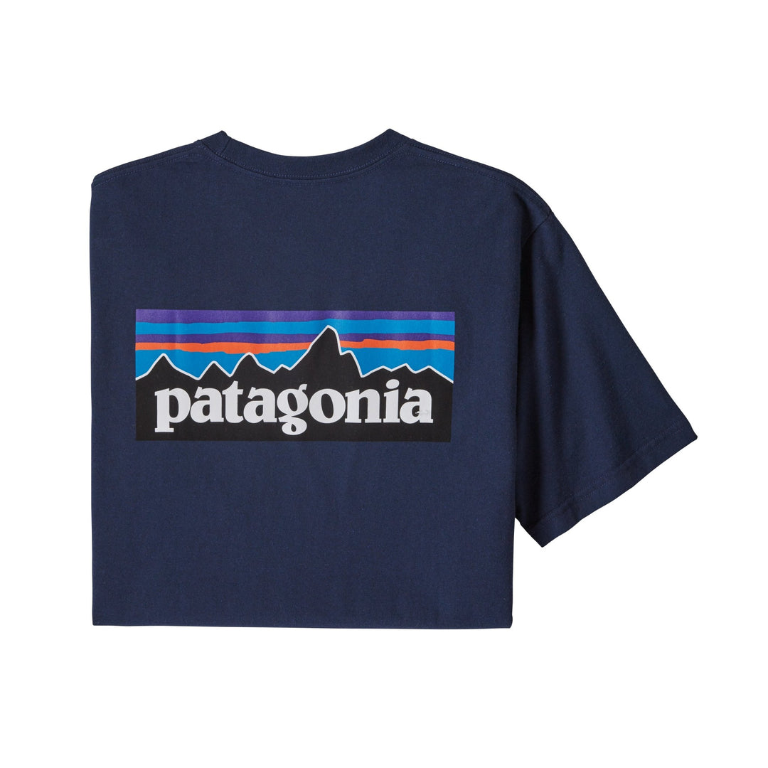 Patagonia Men's P‐6 Logo Responsibili‐Tee Classic Navy