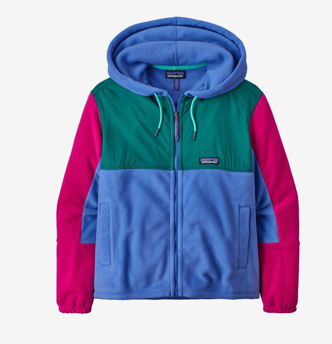 Patagonia Women's Microdini Fleece Hoody Float Blue