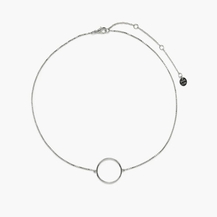 Pura Vida Circle Choker necklace