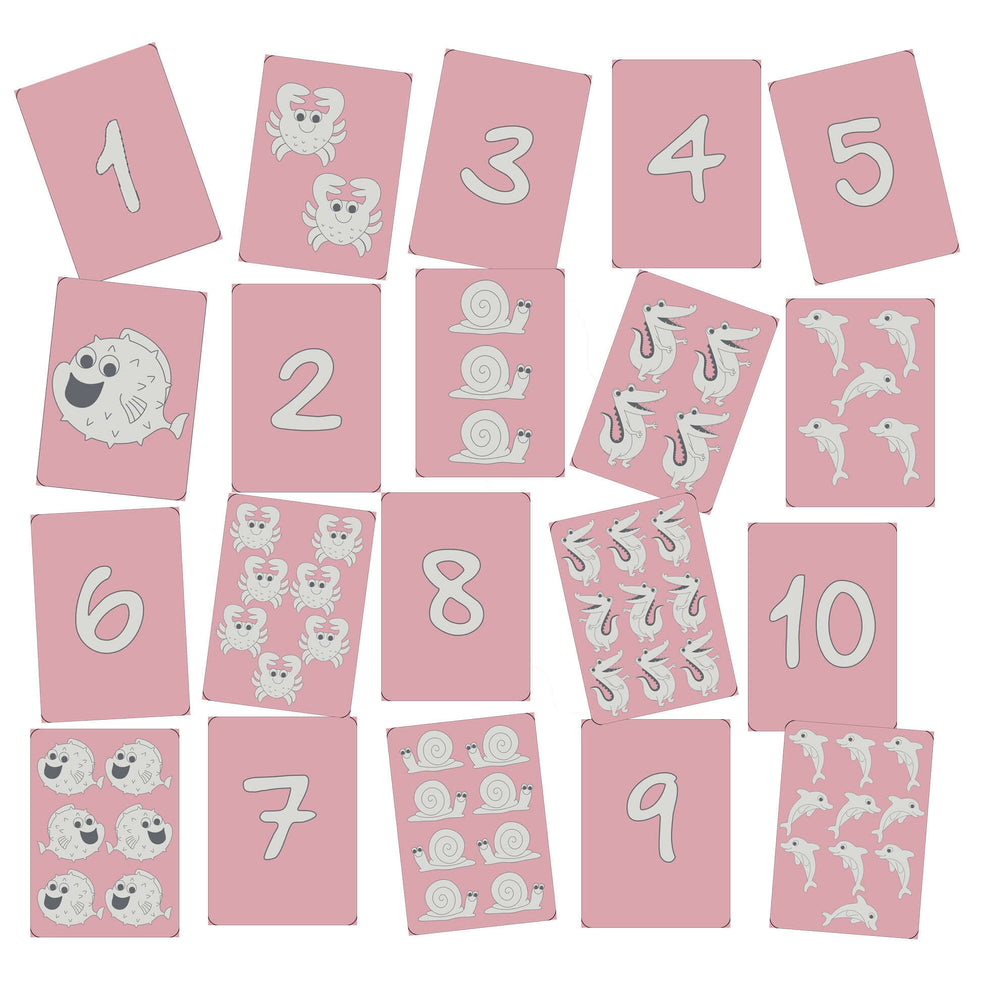 Scrunch Numbers Game Various Colours