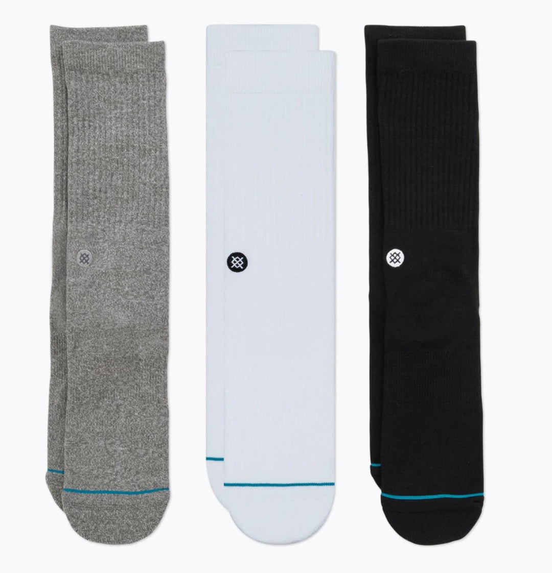 Stance Icon Crew Sock 3 Pack Multi