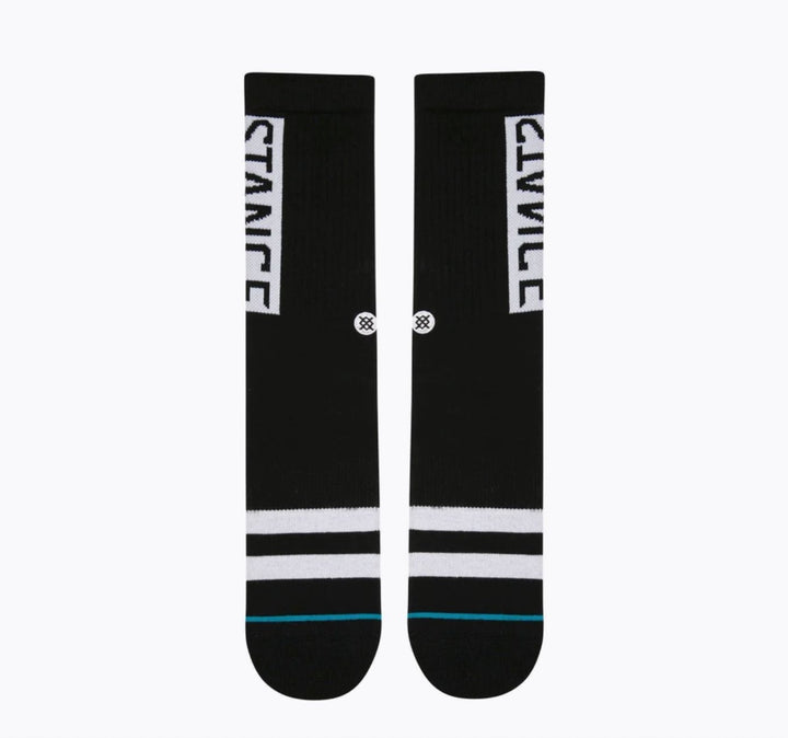 Stance OG Crew Sock Black