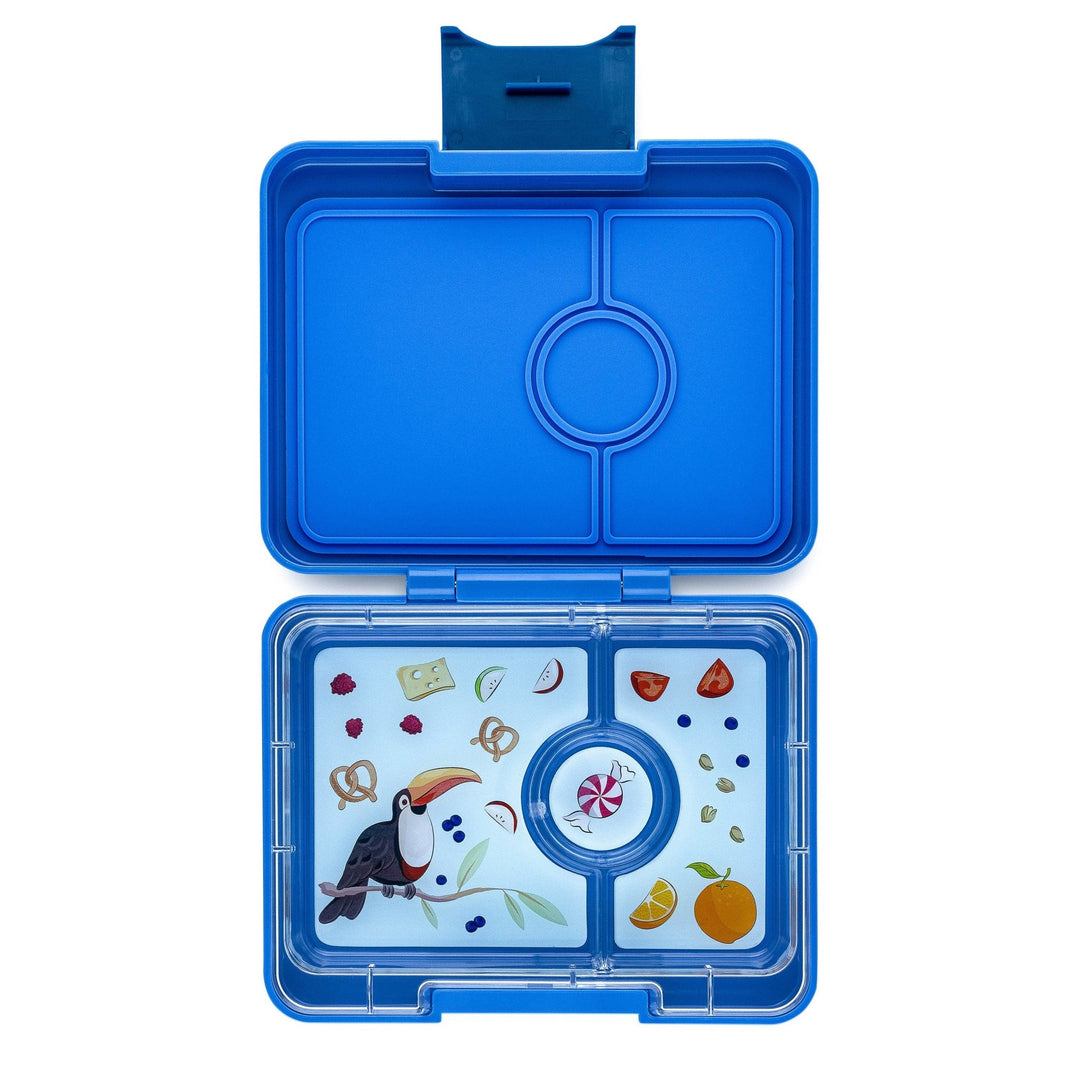 Yumbox Snack Size Bento Lunch Box True Blue